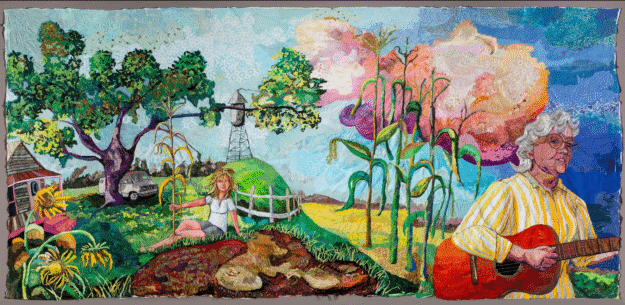 Phillips Art decorative image of Phillips-Art , ‘Hold It Up To The Light’ exhibition on display at PSC’s Switzer Gallery 2024-05-22 12:16:14